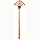 Dabmar Lighting LV41-L3-30K-CP Brass Cone Path Light 12V G4 LED 3W 30K Copper