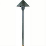 Dabmar Lighting LV41-L3-64K-AG Brass Cone Path Light 12V G4 LED 3W 64K Acid Green