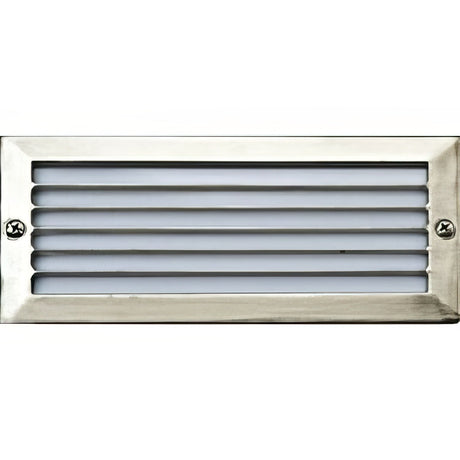 Dabmar Lighting LV601-SS electro plated stainless steel brick/step/wall light