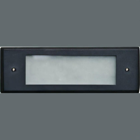 Dabmar Lighting LV614-L6-30K-B Brass Open Face Step Light 12V Bayonet LED 2X 3W 30K Black