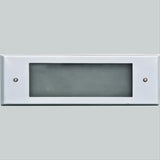 Dabmar Lighting LV614-L6-30K-W Brass Open Face Step Light 12V Bayonet LED 2X 3W 30K White