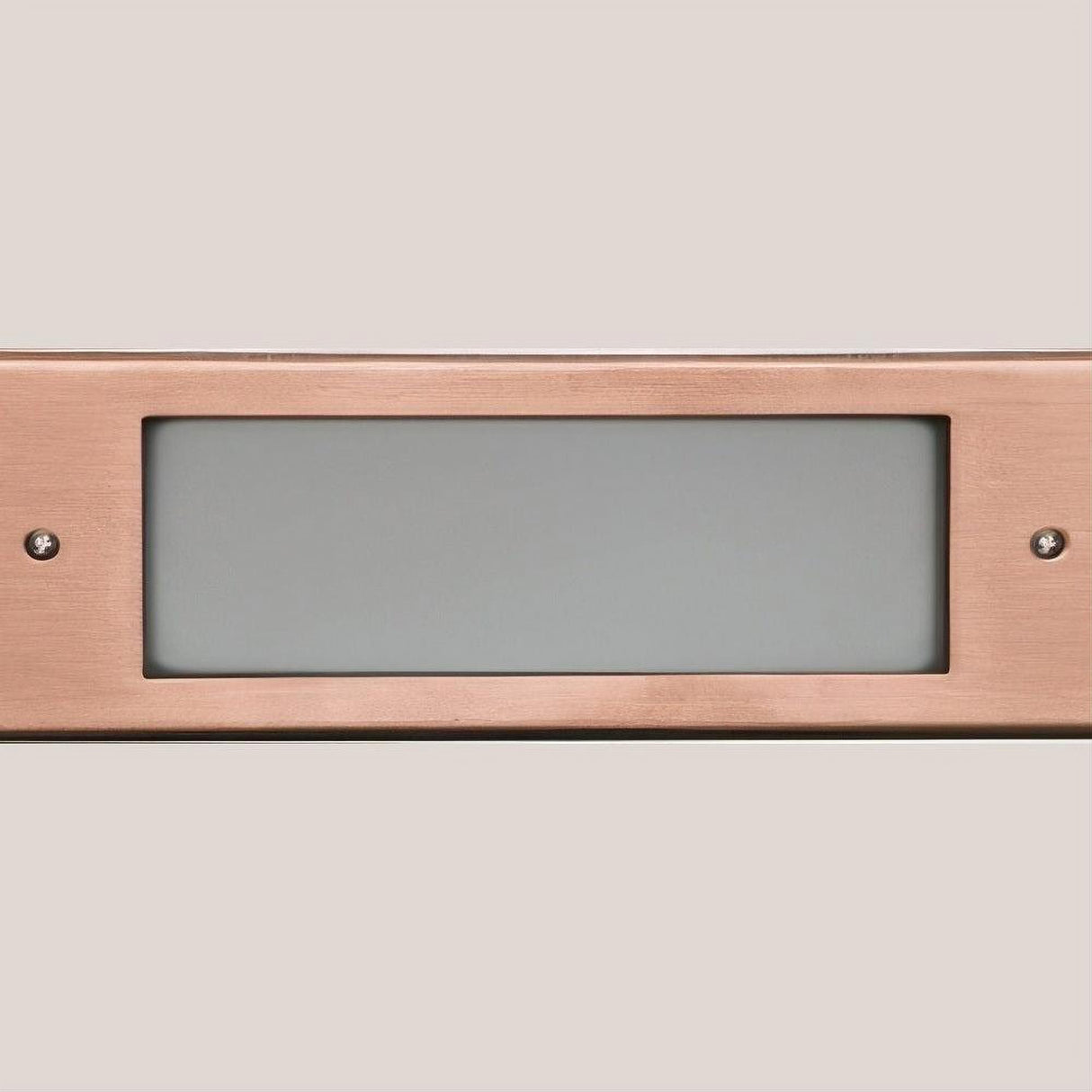 Dabmar Lighting LV614-L6-64K-CP Brass Open Face Step Light 12V Bayonet LED 2X 3W 64K Copper