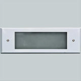 Dabmar Lighting LV614-L6-64K-W Brass Open Face Step Light 12V Bayonet LED 2X 3W 64K White