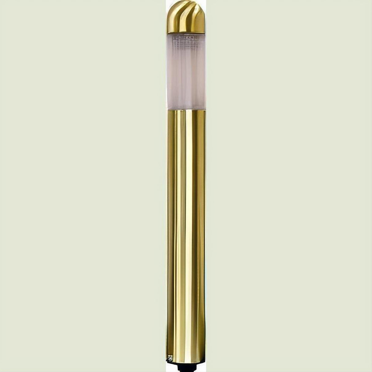 Dabmar Lighting LV62-L3-AMB-BS Brass 14" Mini Path Light 12V G4 LED 3W RGBW