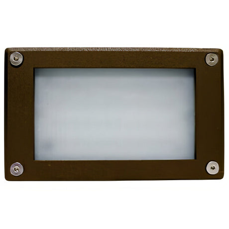 Dabmar Lighting LV650-BZ bronze brick/step/wall light