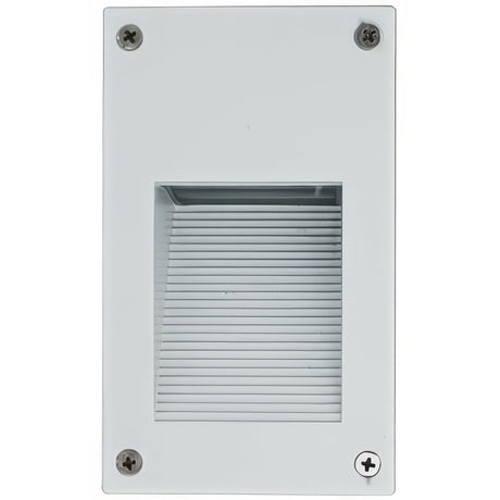 Dabmar Lighting LV670-W white brick/step/wall light