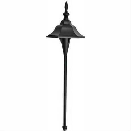 Dabmar Lighting LV69-L3-30K-B Cast Alum Bell Path Light 12V G4 LED 3W 30K Black