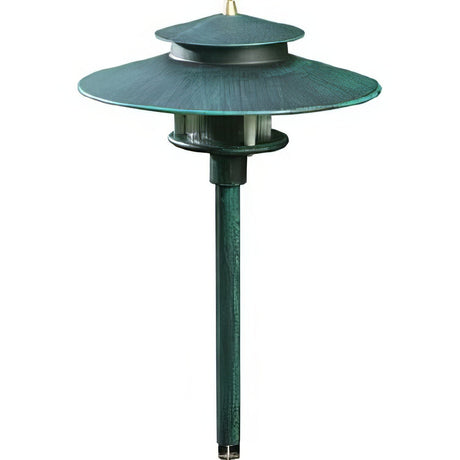 Dabmar Lighting LV70-PG patina green path/walkway/area light