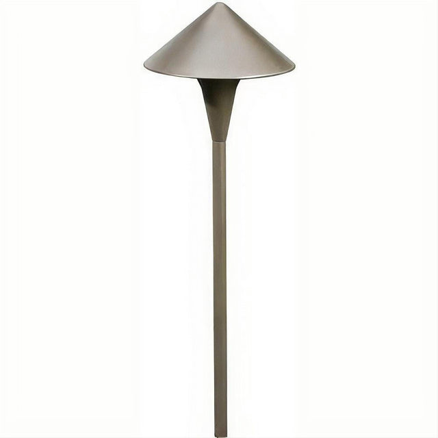 Dabmar Lighting LV72-L3-64K-BZ Cast Alum Cone Top Path Light 12V G4 LED 3W 64K Bronze