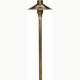 Dabmar Lighting LV75-L3-64K-ABS Brass Large Top Path Light 12V G4 LED 3W 64K Antique Brass