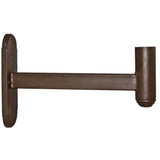 Dabmar Lighting P-ARM-GM2-BZ Large Wall Mount Arm for Large Post Top Fixtures Bronze