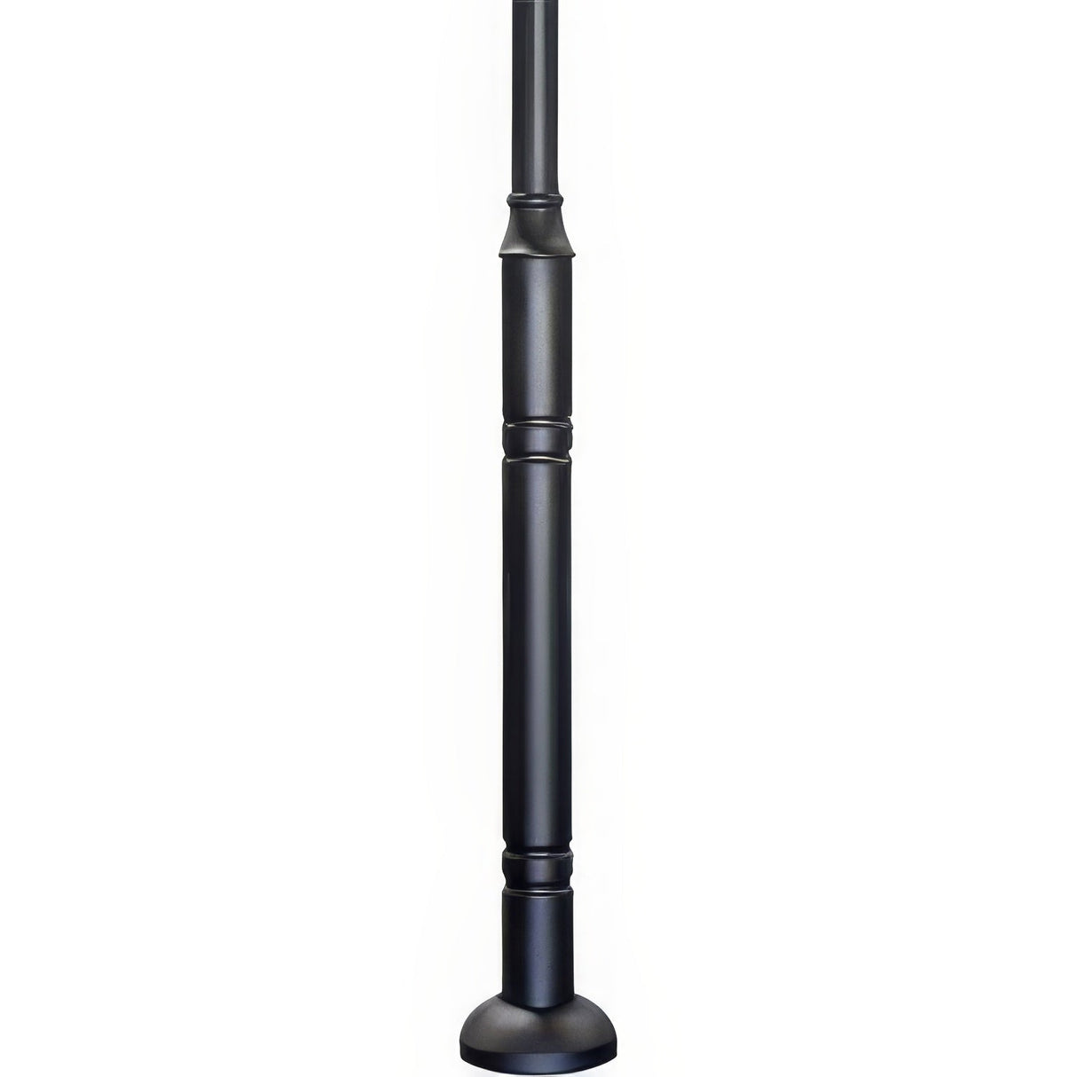 Dabmar Lighting PT-15BASE-B black galvanized steel post