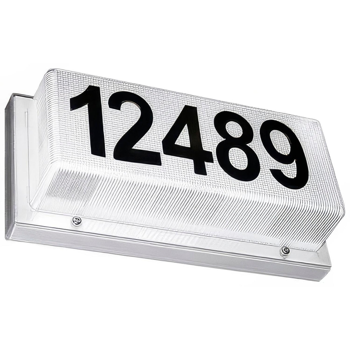 Dabmar Lighting W2010 Illuminated Address Box White