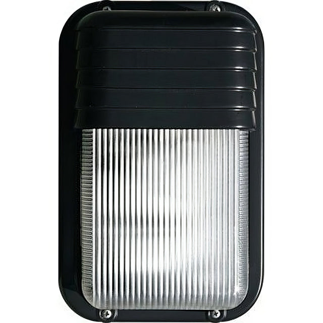 Dabmar Lighting W2963-B Powder Coated Cast Aluminum Surface Mounted Wall Fixture Black
