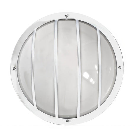 Dabmar Lighting W8310-W Polycarbonate Surface Mounted Wall Fixture White