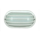 Dabmar Lighting W8410-W Polycarbonate Surface Mounted Wall Fixture White