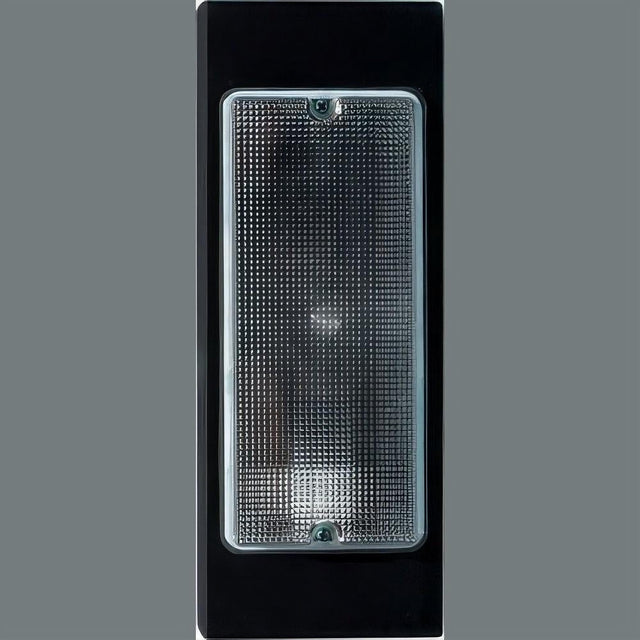 Dabmar Lighting W9300-L12-30K-B Cast Alum Wall Fixture 120V-277V G24 LED 12W 30K Black