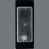 Dabmar Lighting W9300-L12-40K-B Cast Alum Wall Fixture 120V-277V G24 LED 12W 40K Black