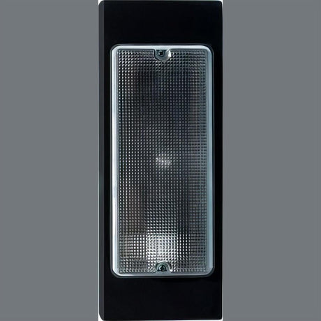Dabmar Lighting W9300-L5-45K-B Cast Alum Surface Mount Wall Fixture 85V-264V PL LED 5W 45K Black