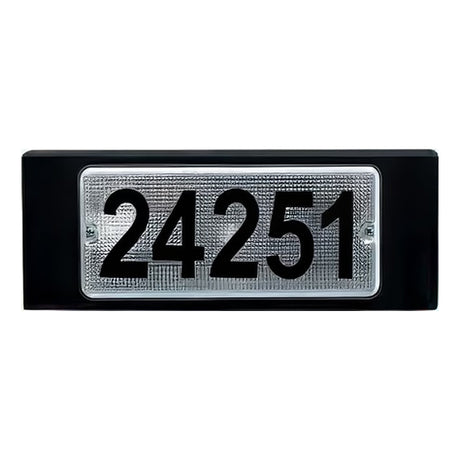 Dabmar Lighting W9301-L12-30K-B Cast Alum Address Wall Fixture 120V-277V G24 LED 12W 30K Black