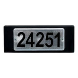 Dabmar Lighting W9301-L12-50K-B Cast Alum Address Wall Fixture 120V-277V G24 LED 12W 50K Black