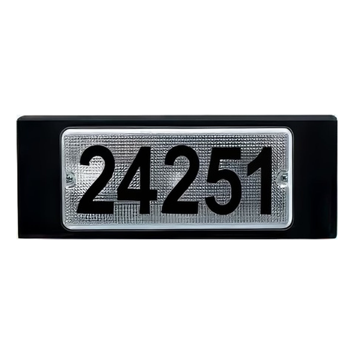 Dabmar Lighting W9301-L6-50K-B Cast Alum Address Wall Fixture 120V-277V G24 LED 6W 50K Black