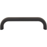 Top Knobs TK3342BLK Brockwell 3 3/4" Center to Center Bar Pull Flat Black