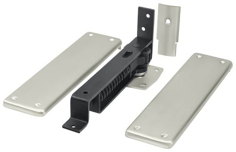 Deltana DASH95U15A floor spring hinge in black, additional view
