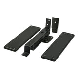 Deltana DASH95U19 black floor spring hinge