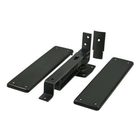 Deltana DASH95U19 black floor spring hinge