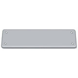 Deltana DASHCPU26D brushed chrome spring hinge