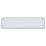 Deltana DASHCPUSP prime coated white spring hinge