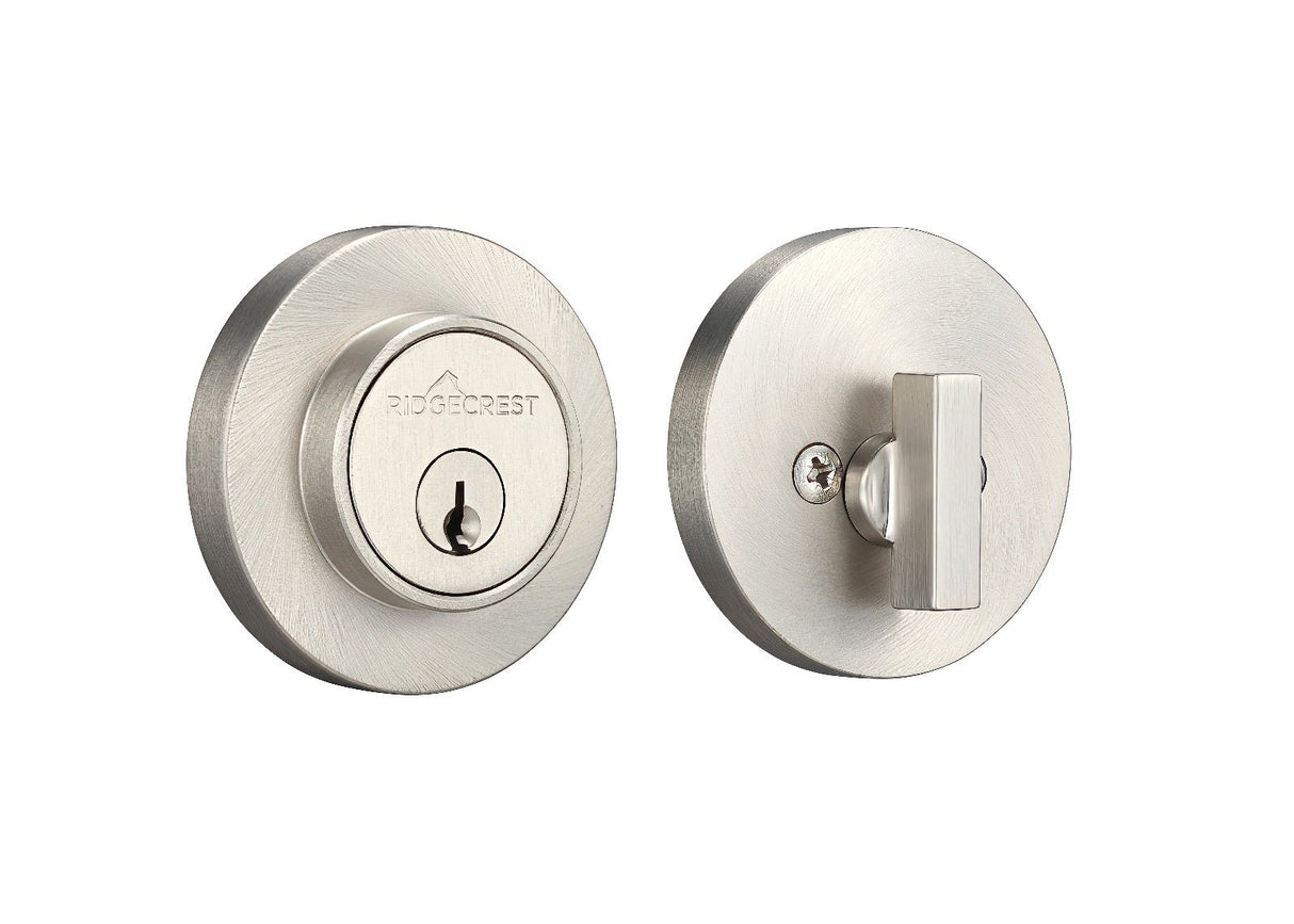 Sure-Loc DB201-RMT 15 nickel single cylinder deadbolt