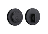 Sure-Loc DB201-RMT FBL flat black single cylinder deadbolt