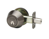 Copper Creek DB2410AN antique nickel single cylinder deadbolt
