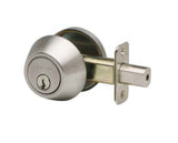 Copper Creek DB2410SS satin stainless single cylinder deadbolt
