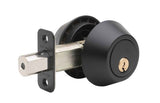 Copper Creek DB2420BC black double cylinder deadbolt