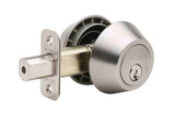 Copper Creek DB2420SS satin stainless double cylinder deadbolt