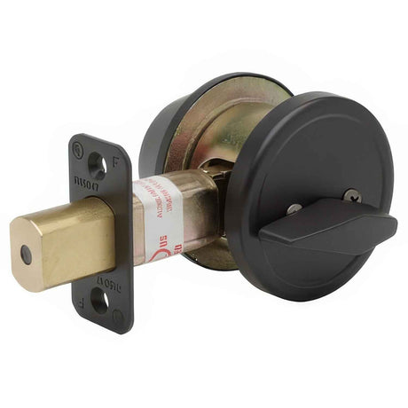 Copper Creek DB6410SS satin stainless single cylinder deadbolt