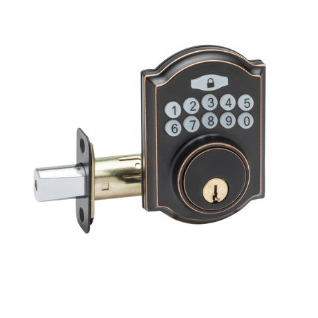 Copper Creek DBH3410TB keyless electronic deadbolt, additional view