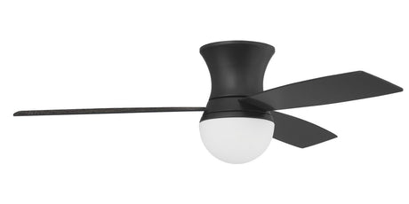 Craftmade DBK52FB3 DBK52-3 52" Daybreak Ceiling Fan Flat Black