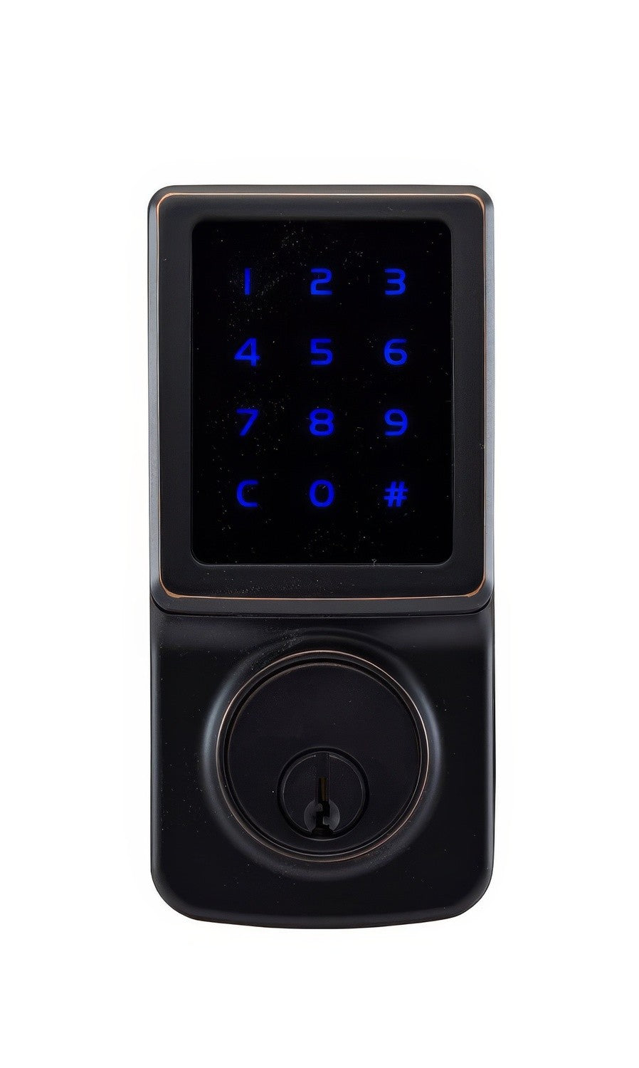 Copper Creek DBZF3410TB tuscon bronze keyless electronic deadbolt
