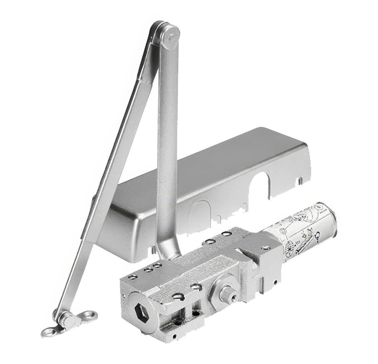 Better Home Products DC416BCDASN satin nickel door closer