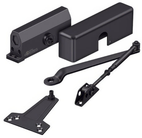 Deltana surface mount door closer, additional view