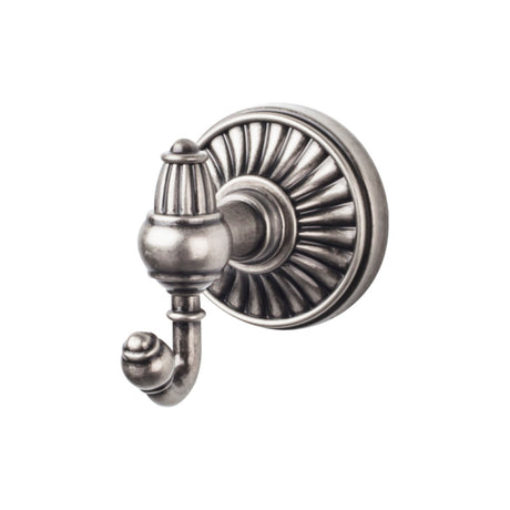 Top Knobs TUSC2PTA TOP BATH (R) Tuscany Bath 3" Wall Bath Hooks Pewter Antique
