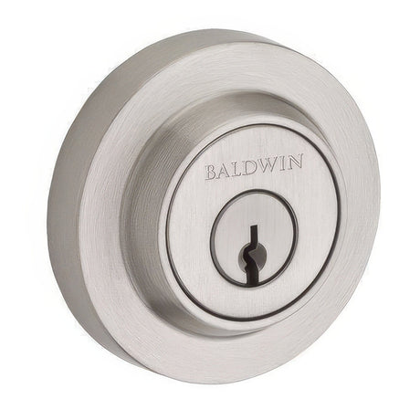 Baldwin DCCRD150 satin nickel double cylinder, keyed entry