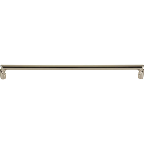 Top Knobs TK3137PN Florham 12" Center to Center Bar Pull Polished Nickel