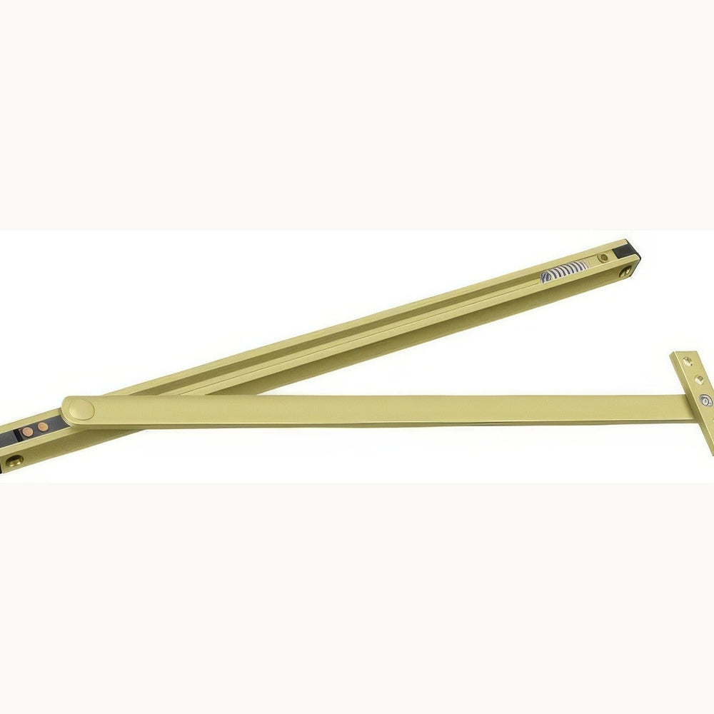Deltana DCSM10U3 polished brass door closer