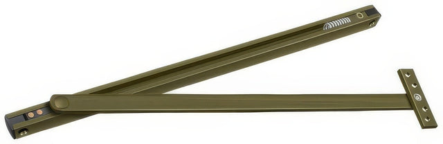 Deltana DCSM10U5 antique brass door closer
