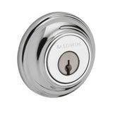 Baldwin DCTRD260 polished chrome double cylinder, keyed entry